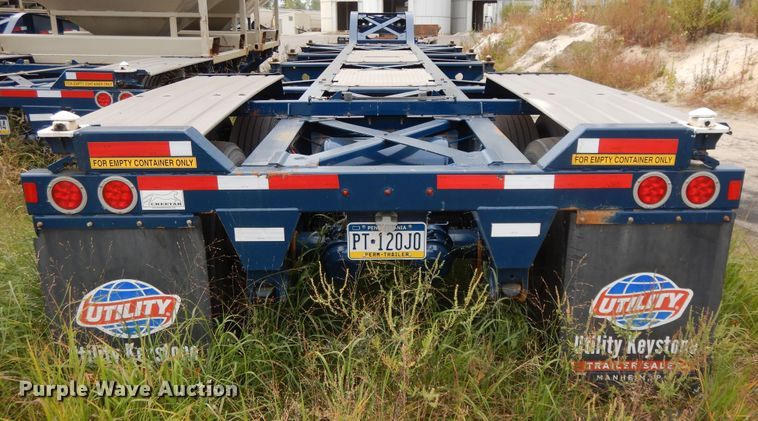 image for item DH0087 2019 Cheetah Chassis Sandmaster chassis trailer