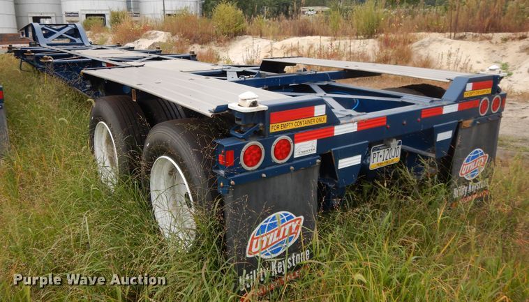 image for item DH0087 2019 Cheetah Chassis Sandmaster chassis trailer