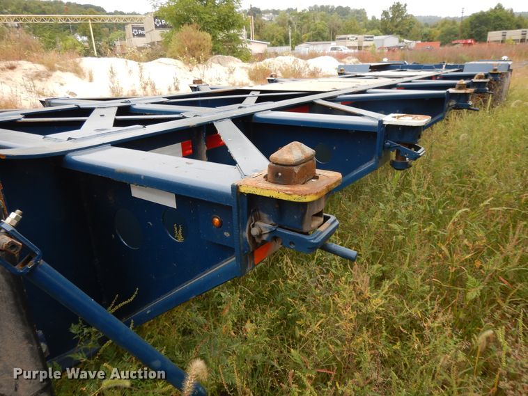 image for item DH0087 2019 Cheetah Chassis Sandmaster chassis trailer