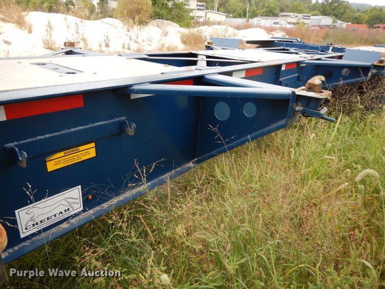 image for item DH0087 2019 Cheetah Chassis Sandmaster chassis trailer