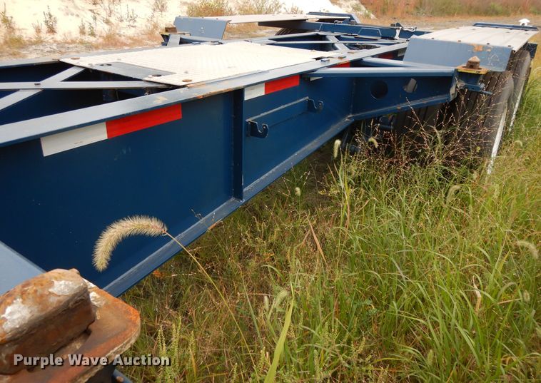 image for item DH0087 2019 Cheetah Chassis Sandmaster chassis trailer