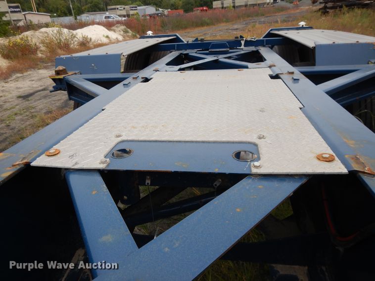 image for item DH0087 2019 Cheetah Chassis Sandmaster chassis trailer