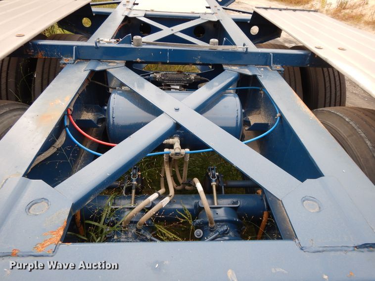 image for item DH0087 2019 Cheetah Chassis Sandmaster chassis trailer