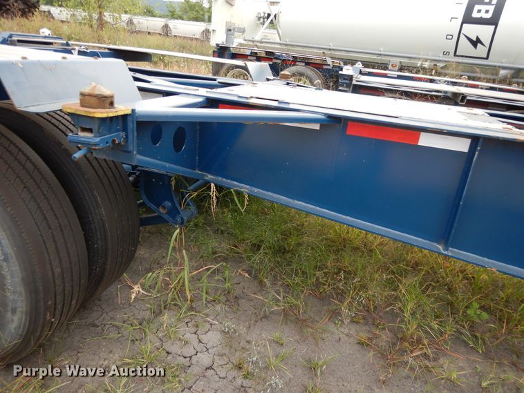 image for item DH0087 2019 Cheetah Chassis Sandmaster chassis trailer