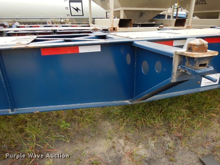 image for item DH0087 2019 Cheetah Chassis Sandmaster chassis trailer