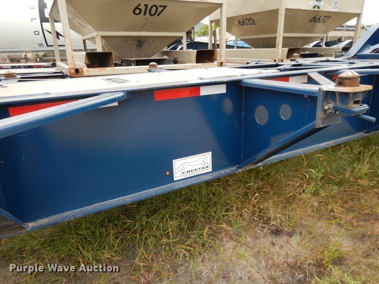 image for item DH0087 2019 Cheetah Chassis Sandmaster chassis trailer