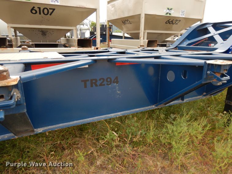 image for item DH0087 2019 Cheetah Chassis Sandmaster chassis trailer