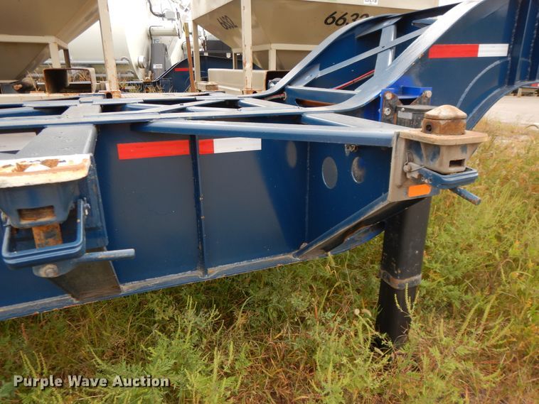 image for item DH0087 2019 Cheetah Chassis Sandmaster chassis trailer