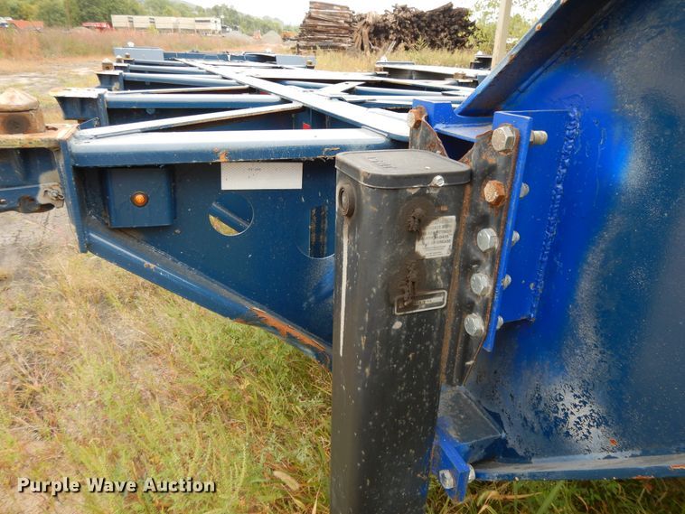 image for item DH0087 2019 Cheetah Chassis Sandmaster chassis trailer