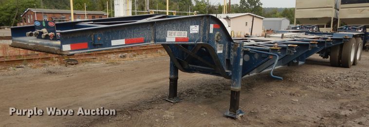 image for item DH0089 2019 Cheetah Chassis Sandmaster chassis trailer