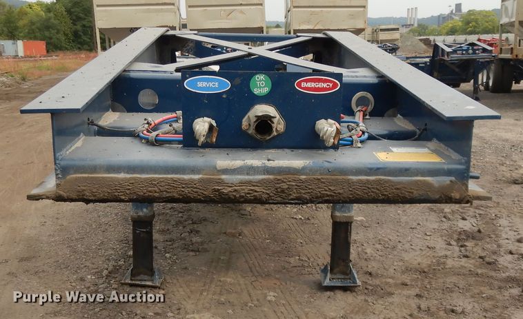 image for item DH0089 2019 Cheetah Chassis Sandmaster chassis trailer