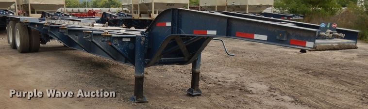 image for item DH0089 2019 Cheetah Chassis Sandmaster chassis trailer