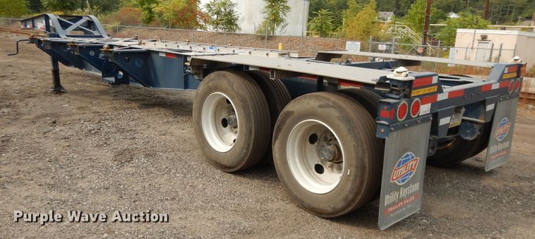 image for item DH0089 2019 Cheetah Chassis Sandmaster chassis trailer