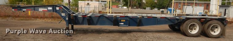 image for item DH0089 2019 Cheetah Chassis Sandmaster chassis trailer