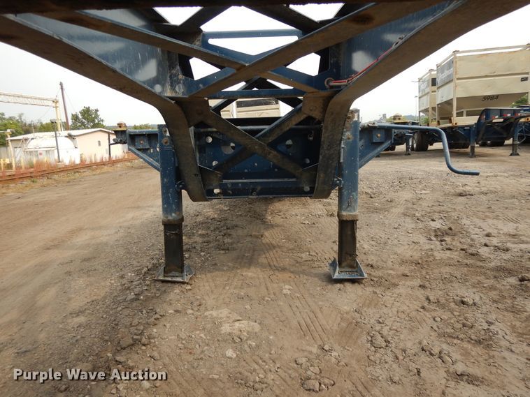 image for item DH0089 2019 Cheetah Chassis Sandmaster chassis trailer