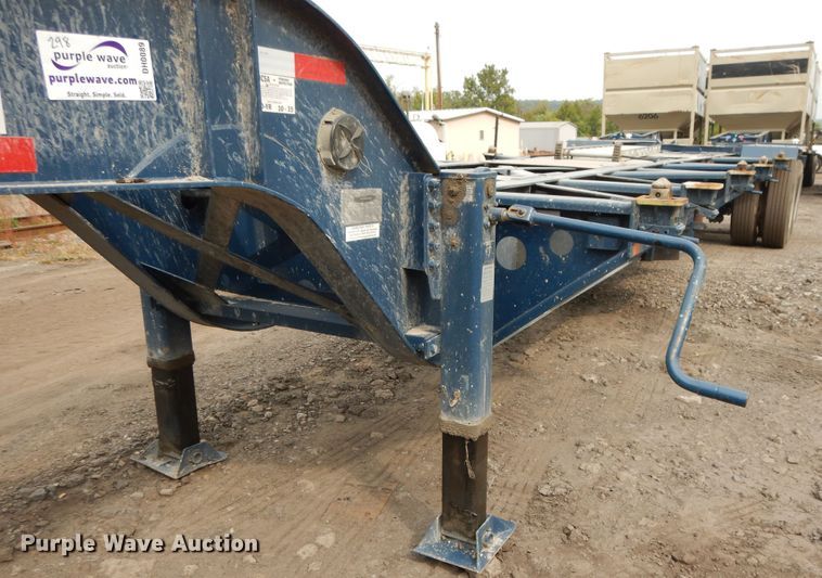 image for item DH0089 2019 Cheetah Chassis Sandmaster chassis trailer