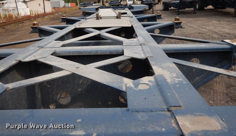 image for item DH0089 2019 Cheetah Chassis Sandmaster chassis trailer