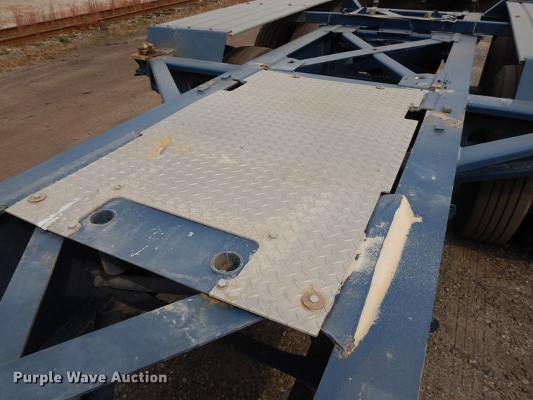 image for item DH0089 2019 Cheetah Chassis Sandmaster chassis trailer