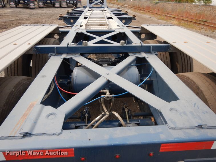 image for item DH0089 2019 Cheetah Chassis Sandmaster chassis trailer