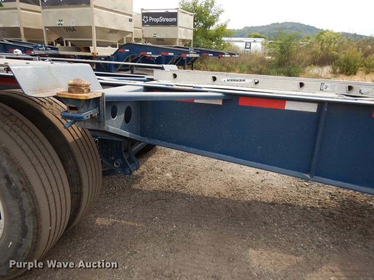 image for item DH0089 2019 Cheetah Chassis Sandmaster chassis trailer