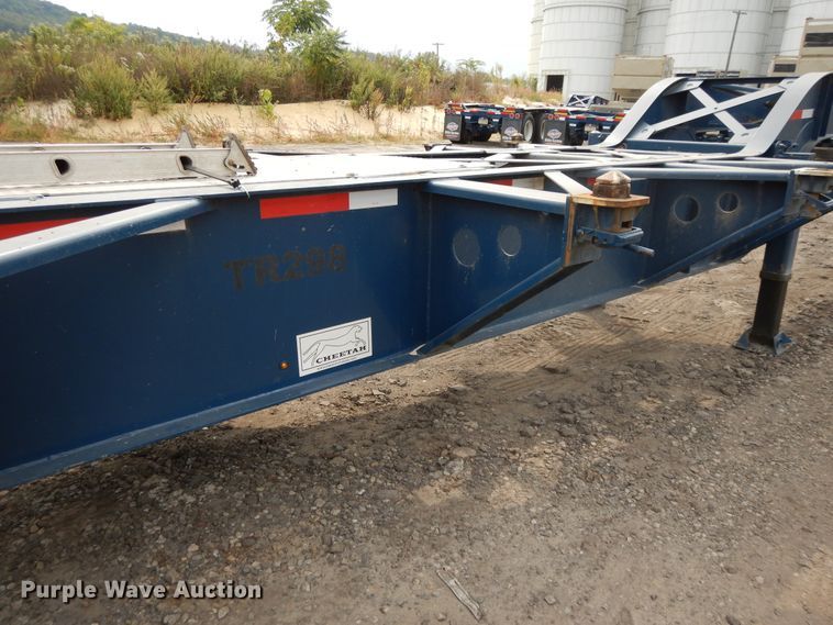 image for item DH0089 2019 Cheetah Chassis Sandmaster chassis trailer