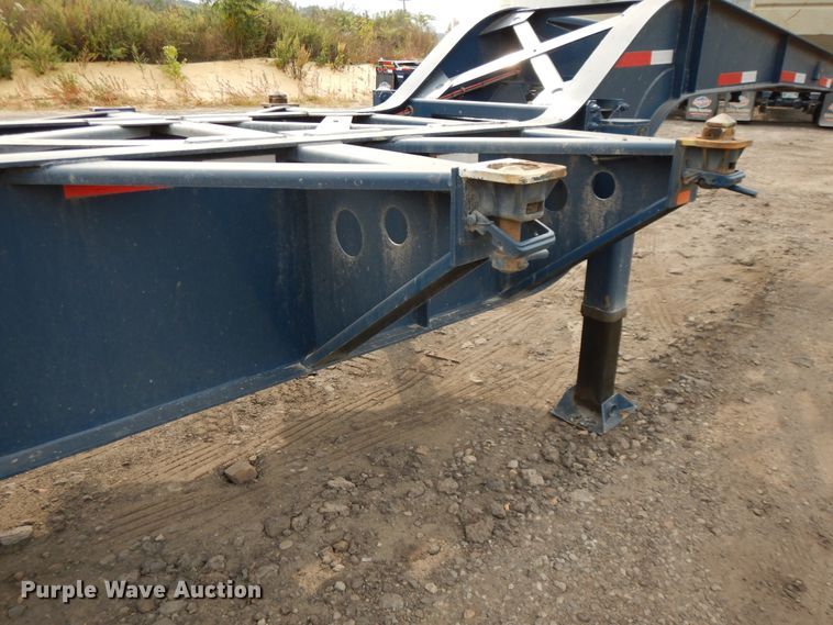 image for item DH0089 2019 Cheetah Chassis Sandmaster chassis trailer