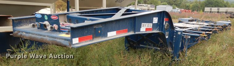 image for item DH0091 2019 Cheetah Chassis Sandmaster chassis trailer