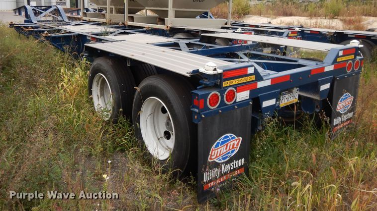 image for item DH0091 2019 Cheetah Chassis Sandmaster chassis trailer