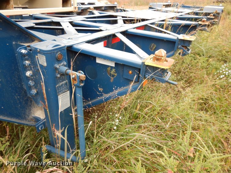 image for item DH0091 2019 Cheetah Chassis Sandmaster chassis trailer