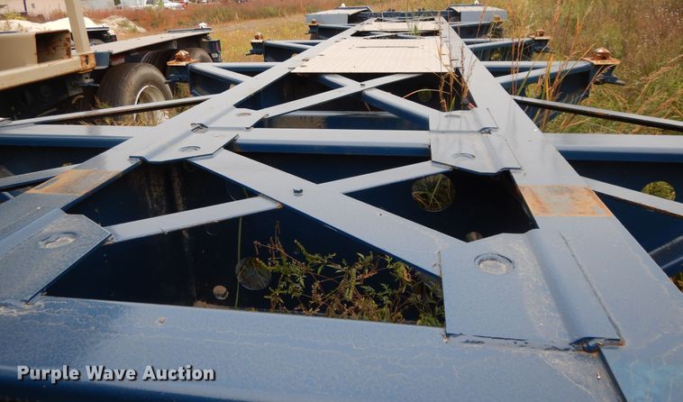 image for item DH0091 2019 Cheetah Chassis Sandmaster chassis trailer