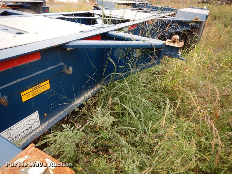 image for item DH0091 2019 Cheetah Chassis Sandmaster chassis trailer