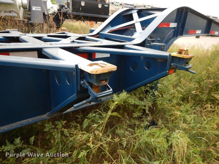 image for item DH0091 2019 Cheetah Chassis Sandmaster chassis trailer