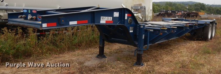 image for item DH0092 2019 Cheetah Chassis Sandmaster chassis trailer