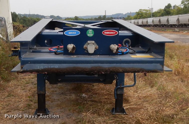 image for item DH0092 2019 Cheetah Chassis Sandmaster chassis trailer