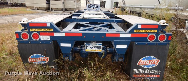image for item DH0092 2019 Cheetah Chassis Sandmaster chassis trailer