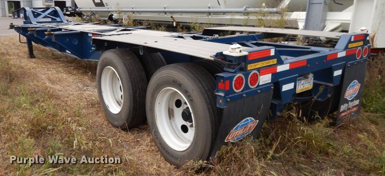 image for item DH0092 2019 Cheetah Chassis Sandmaster chassis trailer