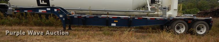 image for item DH0092 2019 Cheetah Chassis Sandmaster chassis trailer