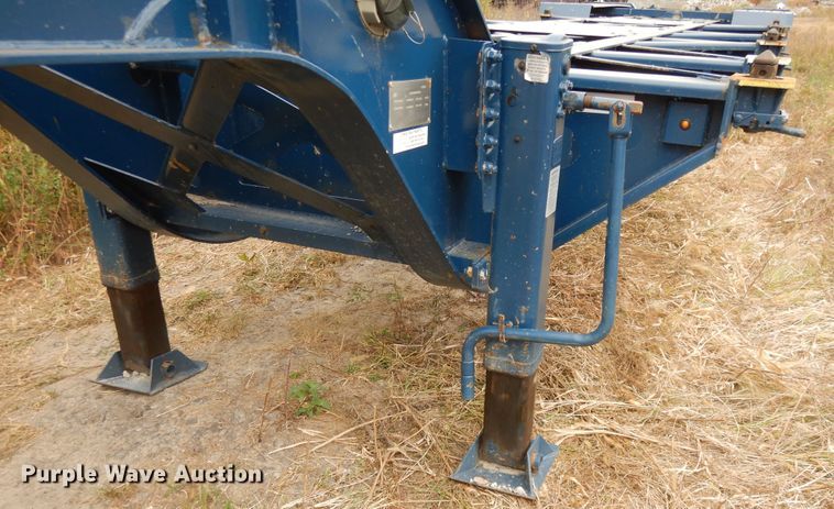 image for item DH0092 2019 Cheetah Chassis Sandmaster chassis trailer