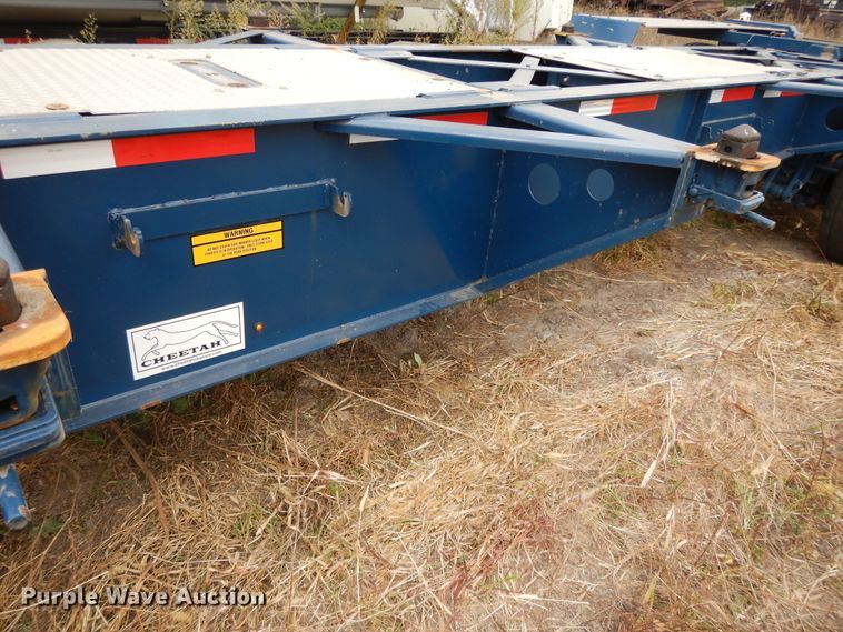 image for item DH0092 2019 Cheetah Chassis Sandmaster chassis trailer