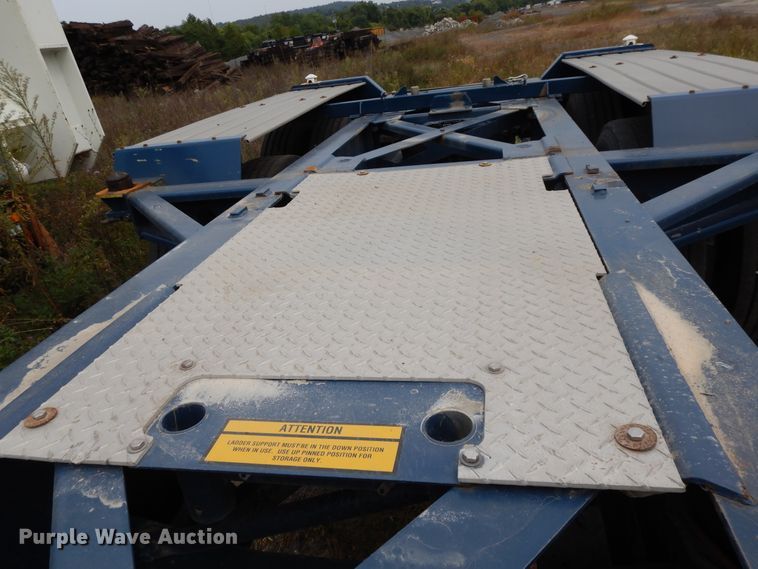 image for item DH0092 2019 Cheetah Chassis Sandmaster chassis trailer