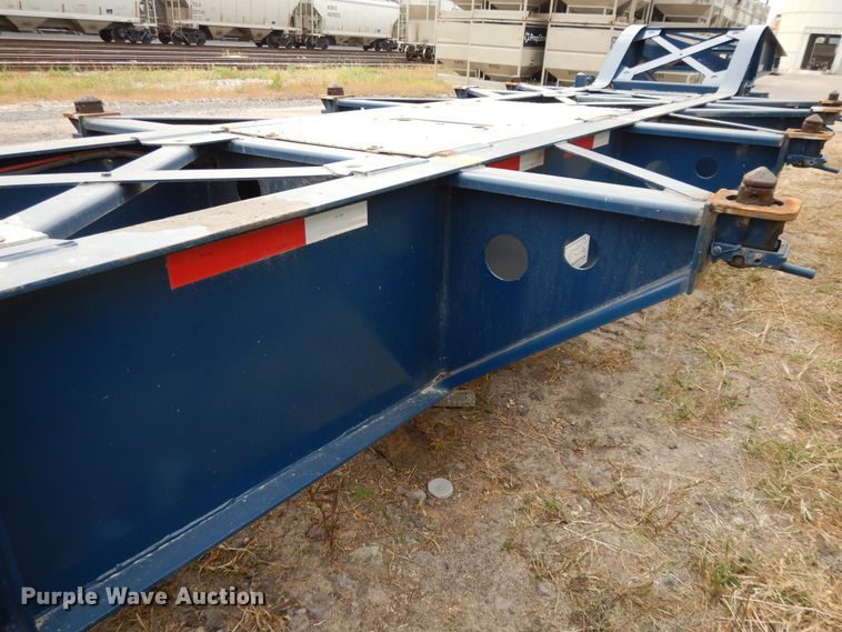 image for item DH0092 2019 Cheetah Chassis Sandmaster chassis trailer