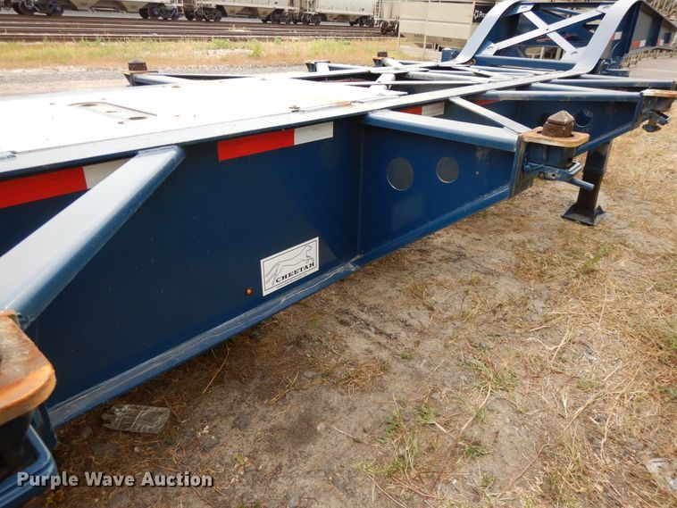 image for item DH0092 2019 Cheetah Chassis Sandmaster chassis trailer