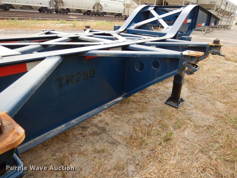 image for item DH0092 2019 Cheetah Chassis Sandmaster chassis trailer