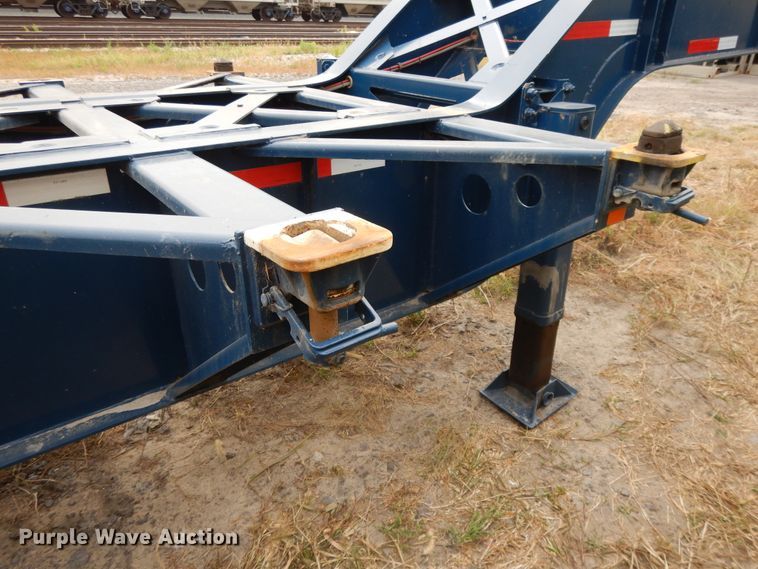 image for item DH0092 2019 Cheetah Chassis Sandmaster chassis trailer