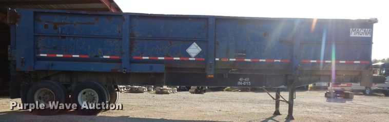 image for item DH0197 1996 Montone end dump trailer