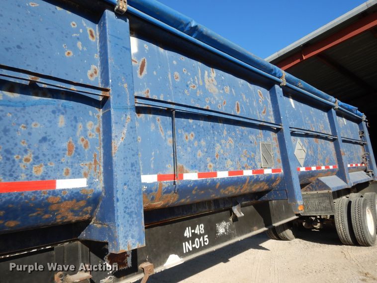 image for item DH0197 1996 Montone end dump trailer