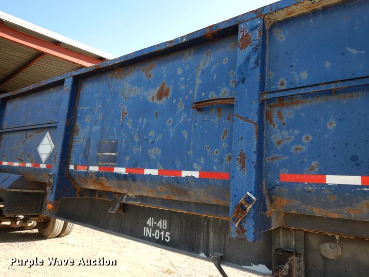 image for item DH0197 1996 Montone end dump trailer