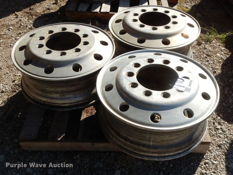 image for item DH0199 (3) 8.5x24.5 aluminum pilot wheels