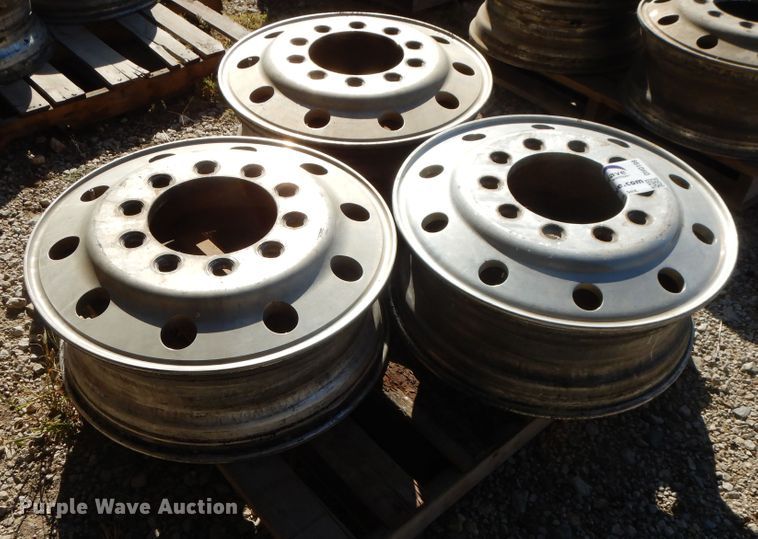 image for item DH0199 (3) 8.5x24.5 aluminum pilot wheels