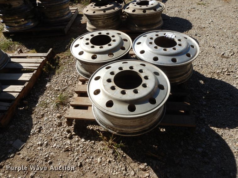image for item DH0199 (3) 8.5x24.5 aluminum pilot wheels